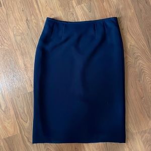 Jones Studio Navy Skirt